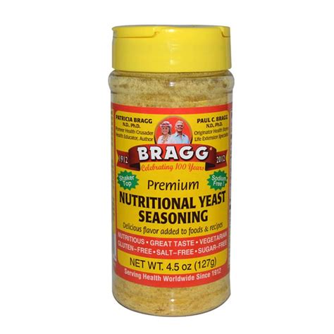 Bragg Nutritional Yeast Seasoning 127g Gluten Free Me