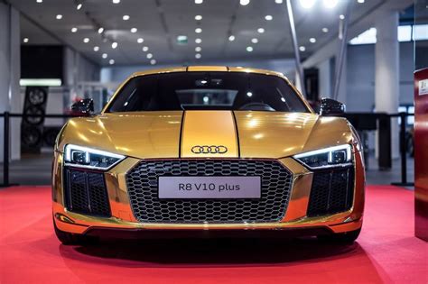 Its athleticism doesn't come at the expense of refinement or drivability, and its lustworthy status is upheld through. Audi R8 V10 Plus goes gold
