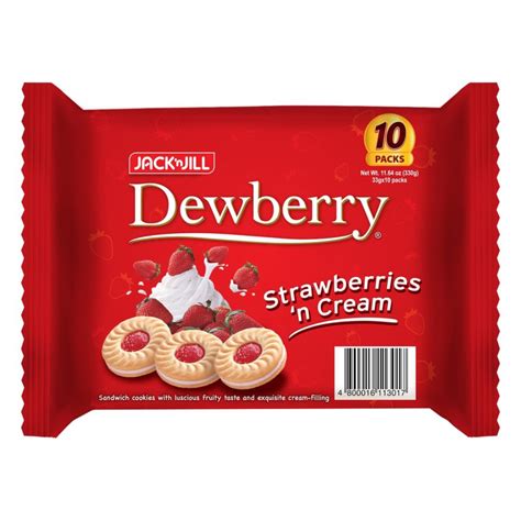 Dewberry Strawberries N Cream 10s 33g X 10 Shopee Philippines