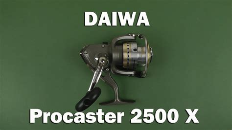 Демонстрация Daiwa PROCASTER 2500 X YouTube