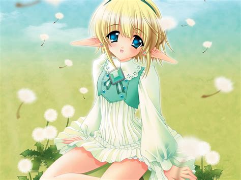 1920x1080 Resolution Blonde Haired Female Elf Anime Character Hd