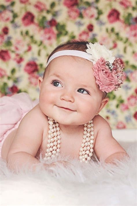 Babies 6 Month Baby Picture Ideas Baby Girl Photography 3 Month Old