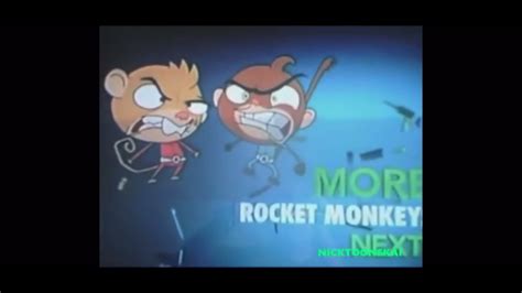 Nicktoons Us Up Next Rocket Monkeys Weekday Bumper 2 2013 Youtube
