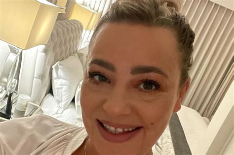 Ant Mcpartlins Ex Lisa Armstrong Glows As She Shows