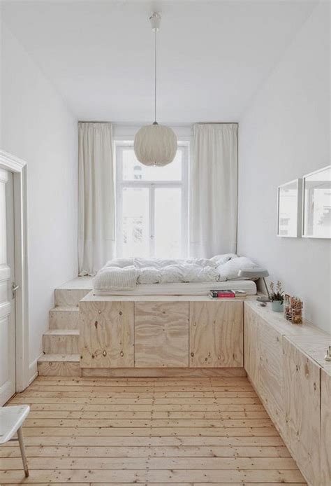 With the following platform storage bed ideas, you will be able to make the most of your platform depending on how much storage need you have and the style you desire, your platform bed can. 60+ Creative Bedroom Storage Ideas You Can Try | Wnętrza ...