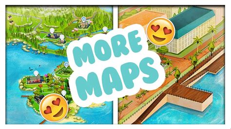 More World Maps Update 😱 The Sims 4 Mods Youtube