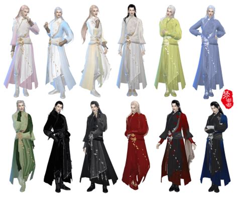 Sims4 棼嘟嘟 【fendudu Dt】chinese Ancient Costume Tdandnsh