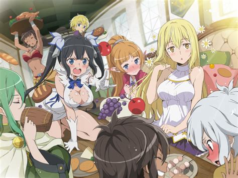 Danmachi Anime Bell Cranel Ais Wallenstein Hestia Danmachi