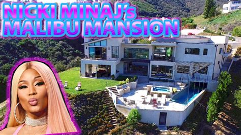 Inside Nicki Minajs Ex Malibu Mansion Youtube