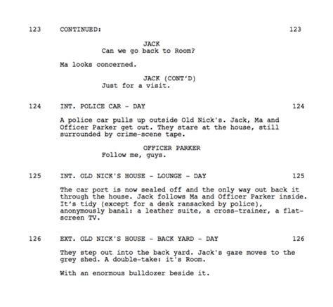 The Toughest Scene I Wrote Room By Scott Myers Go Into The Story