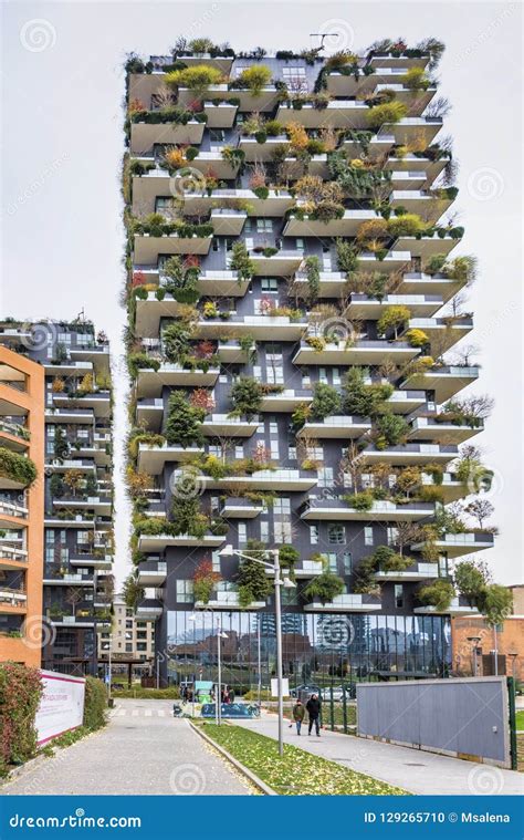 Vertical Forest Of Milan Editorial Image Image Of Milan 129265710