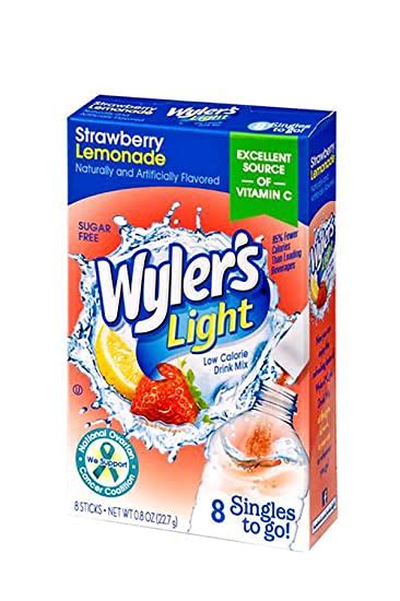 Wylers Light Singles To Go Caffeinated Drink Mix 6