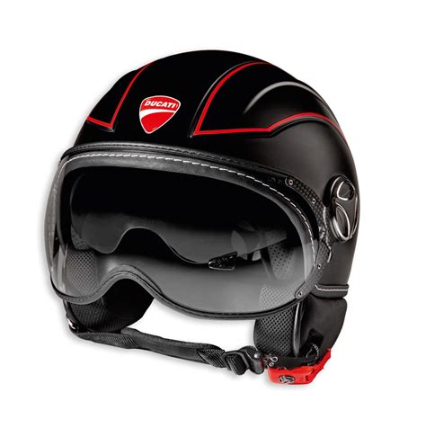 As a beginner, you can practice driving by setting the motorcycle in a center stand position. Ducati Momo Designs Jet Set Motorcycle Helmet-This helmet ...
