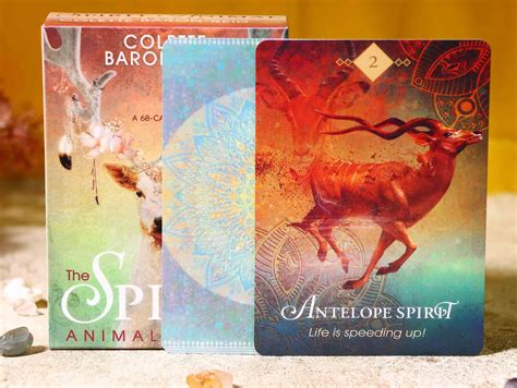 68 Cards Animal Spirit Oracle Tarot Deck The Spirit Animal Etsy