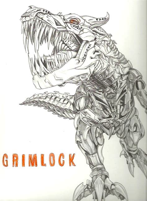 Help children develop many important skills. Grimlock Drawing at GetDrawings | Free download