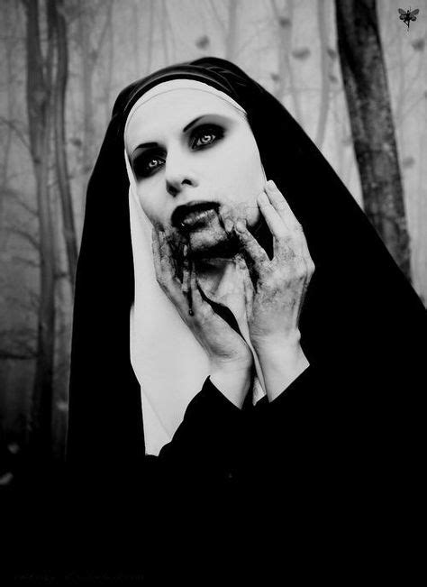 Creepy Nun Horror Photography Vampire Girls Horror Art