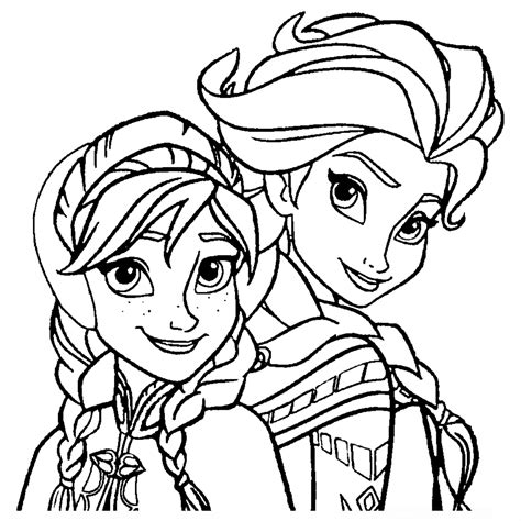 E ainda mais se for desenhos da elsa, princesa anna, olaf, toda turma de frozen. Frozen - Elsa e Anna - Desenhos para Colorir