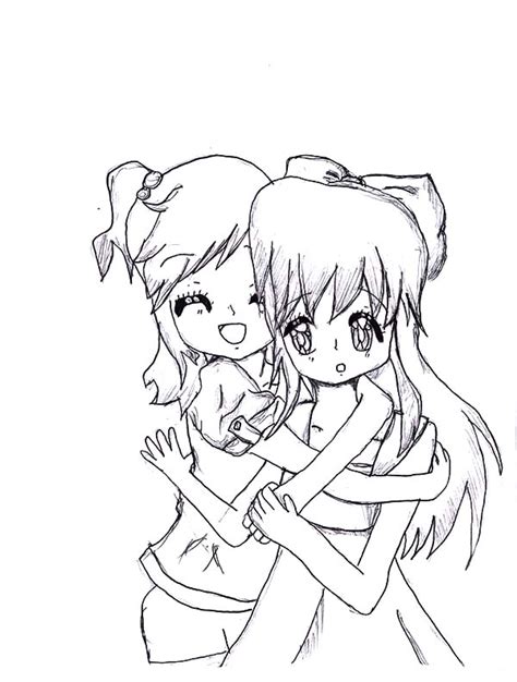Coloring page bestie people coloring pages cute tremendous image. Hug My Best Friends Tight Coloring Pages : Best Place to Color