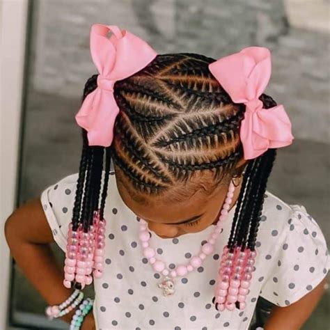 25 Cute Braids With Beads For Kids In 2022 Honestlybecca