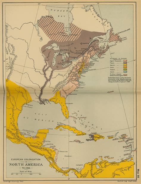 Americanorthcolonization1700 Map North America Map European History