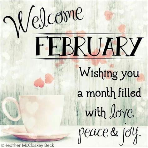 February the love month | February quotes, Hello february quotes ...