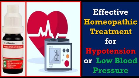 Blood Pressure Homeopathic Medicine Hypotension Homeopathic Treatment