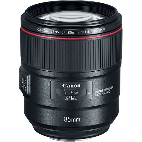 Canon Ef 85mm F14l Is Usm Lens 2271c002 Bandh Photo Video