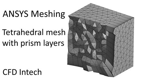 ANSYS Meshing Tutorial For Beginners Unstructured Tetrahedral With