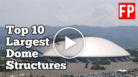 Top 10 Dome Structures In The World Youtube