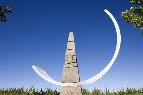 Crescent Moon Stone Sculpture Art And Design Photos Aaron Schmidt