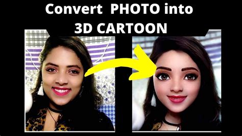 how to convert photo into 3d cartoon characterphotoshop tutorial 60 fps otosection