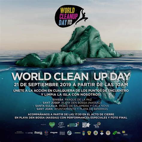 The 2019 world cleanup day was held on the 19th of september and coincided with peace day and the global climate strike of september 2019. World Clean up day 2019 - iessantagusti.es