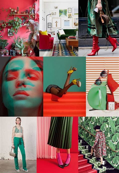 Print Pattern Inspiration An Insightful Forecast Of Mood Boards And Color Stories Inspiración