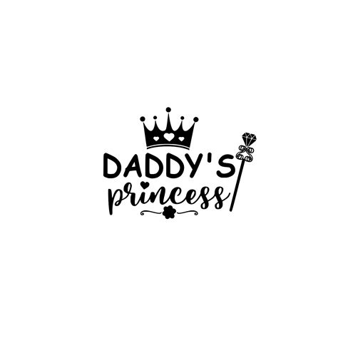 free daddy s princess svg