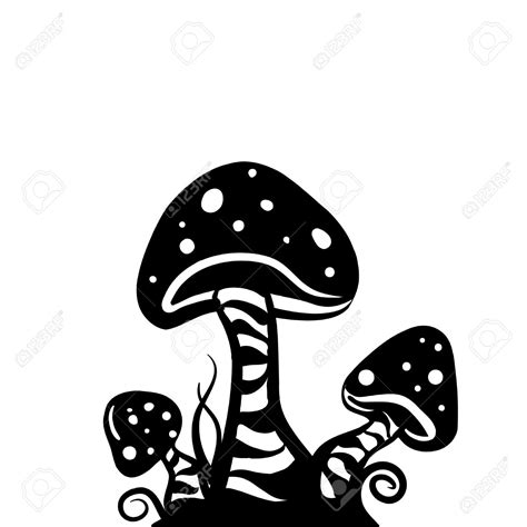 Mushroom Cartoon Drawing At Getdrawings Premium Vector Mushrooms