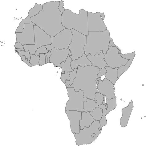 To view the full png size resolution click on any of the below image thumbnail. File:BlankMap-Africa3.svg - Wikimedia Commons