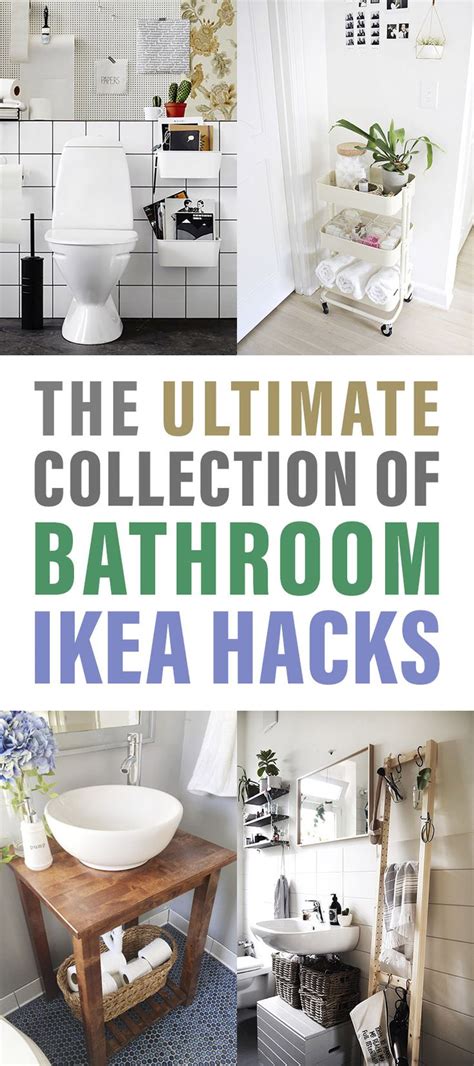 The Ultimate Collection Of Bathroom Ikea Hacks The Cottage Market