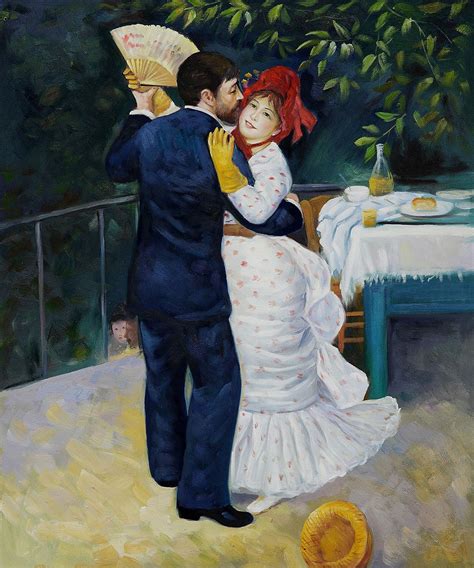 Dance In The Country By Pierre Auguste Renoir Artistas Renoir Arte