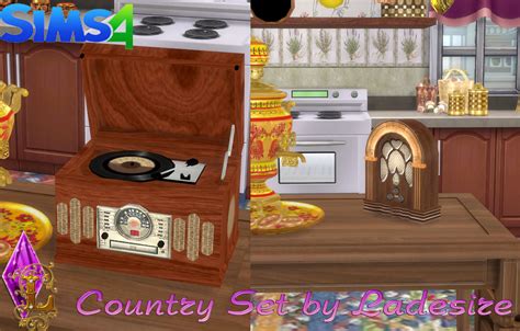 Ladesires Creative Corner Ts4 Vitasims Country Set Decor By