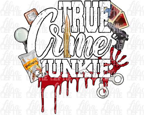 True Crime Svg True Crime Junkie Crime SVG Crime Show | Etsy