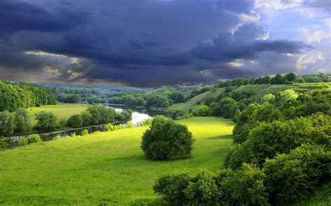 Green Landscape wallpaper | 2560x1600 | #53377