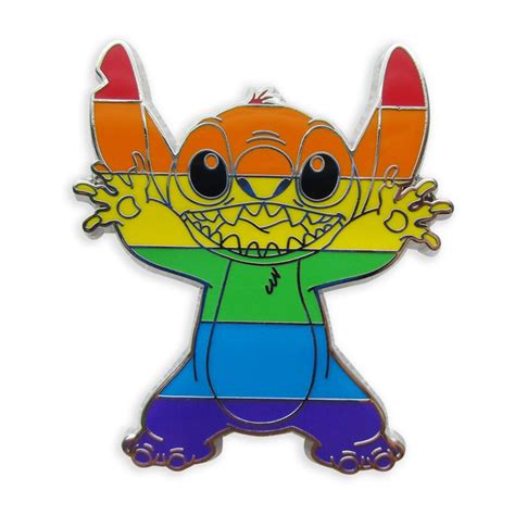 Stitch Pin Rainbow Disney Collection Is Now Available For Purchase