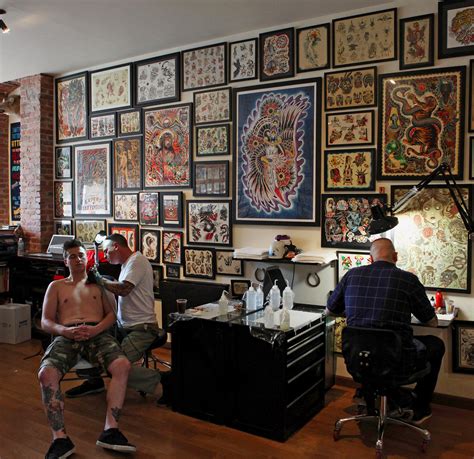 A Brooklyn Tattoo Parlor Popular With Foreigners The New York Times