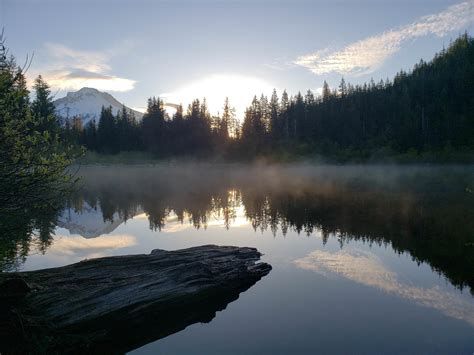 Sunrise At Mirror Lake Roregon