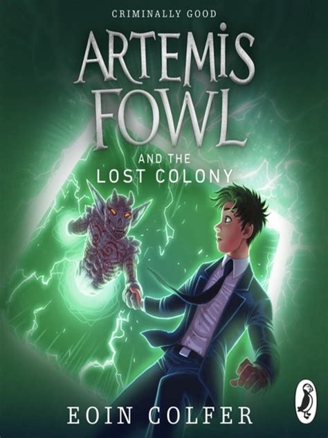 Artemis Fowl Series Book 5 Artemis Fowl And The Lost Colony Audiobook