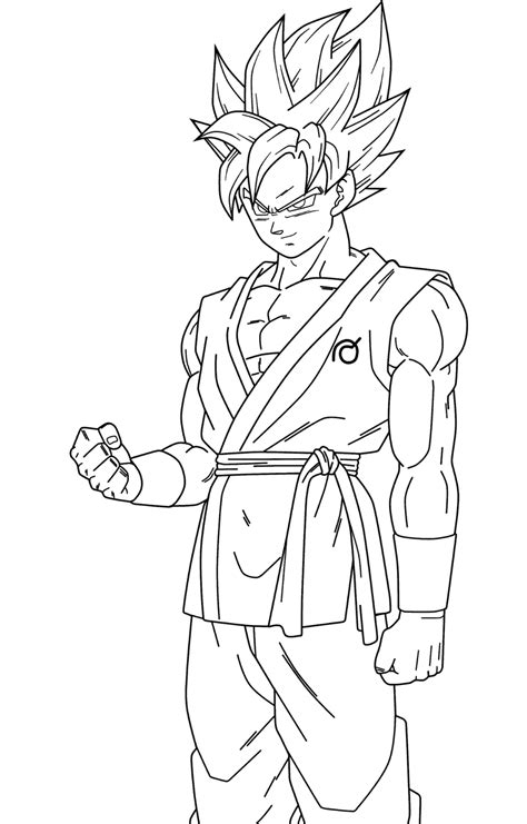 Goku Desenhos Para Colorir Confira Focalizando Reverasite