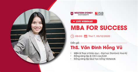 Đinh hồng vân is on facebook. MBA For Success: Thảo luận cùng CEO ELSA Văn Đinh Hồng Vũ
