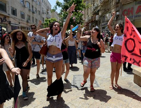 Third SlutWalk Held In Jerusalem UPI Com