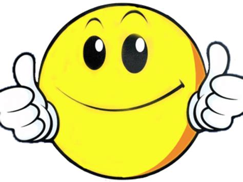 Ok Clipart I M Nice Thumbs Up Smiley Png Download Full Size