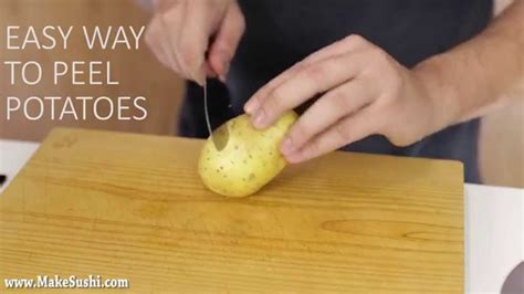 Amazing Potato Peeling Trick Youtube